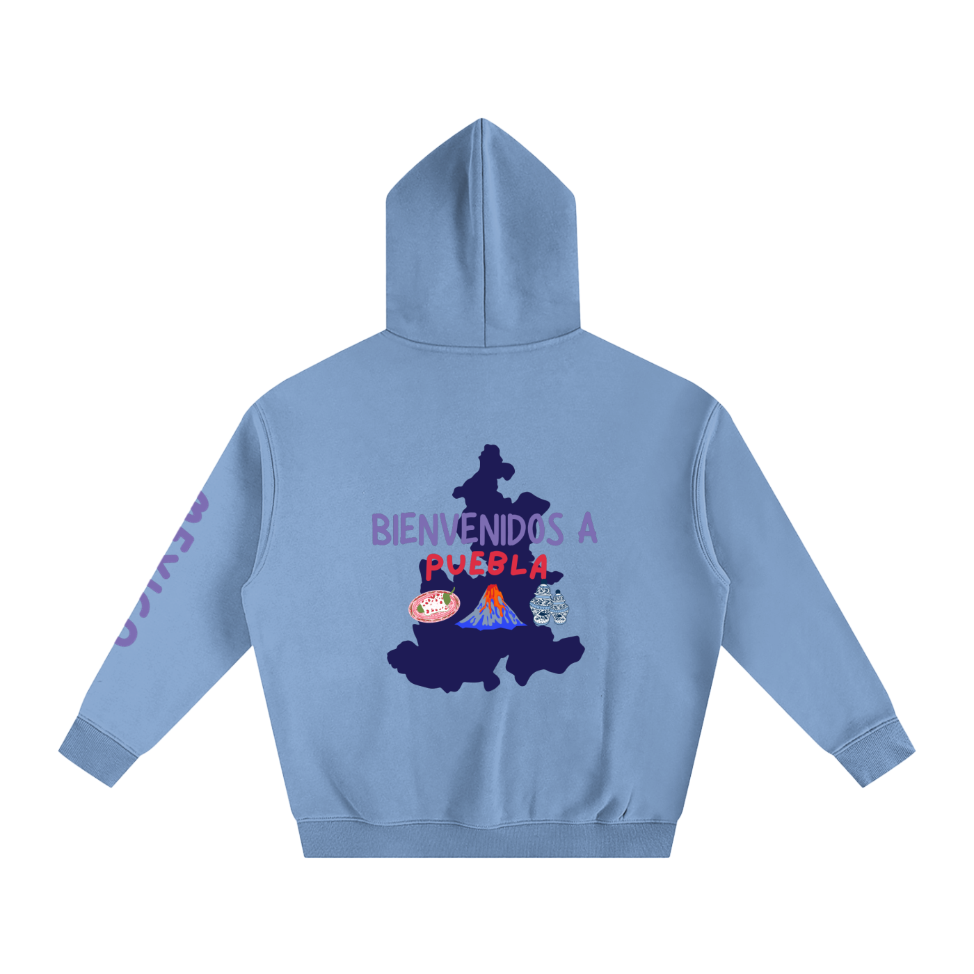 Bienvenidos a Puebla Hoodie