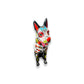 Day of the Dead Talavera Dog Statue | Vibrant Mexican Ceramic Sculpture