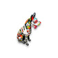 Day of the Dead Talavera Dog Statue | Vibrant Mexican Ceramic Sculpture