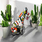 Day of the Dead Talavera Dog Statue | Vibrant Mexican Ceramic Sculpture