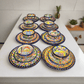 Handmade Talavera 32-Piece Dinnerware Set | Mexican Pottery for 8
