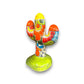 Colorful Talavera Cactus Sculpture | Mexican Ceramic Decor