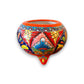 Handmade Talavera Molcajete Planter | Colorful Mexican Flower Pot