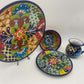 Talavera Dinnerware Set | 34-Piece Mexican Tableware for 8