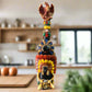 Aztec Warrior Tequila Set | Handmade Mexican Shot Glass & Decanter Set
