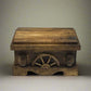 Mexican Shot Glass & Decanter Set | Rustic Wood Chest