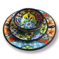 Talavera Dinnerware Set | 43-Piece Floral Tableware for 8