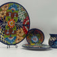 Talavera Dinnerware Set | 34-Piece Mexican Tableware for 8