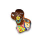 Colorful Talavera Dog Planter | Handcrafted Mexican Pot