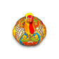 Talavera Turkey Statue | Hand-Painted Mexican Folk Art
