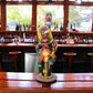 Unique Handcrafted Aztec Warrior Decanter | Authentic Cultural Artwork