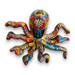 Mexican Handmade Octopus Wall Art | Hand Painted Talavera (Large)