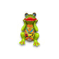 Talavera Frog Statue | Vibrant Hand-Painted Mexican Ceramic Art