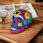 Guerrero Calavera Skull | Large Hand-Painted Day of the Dead Art
