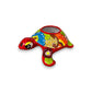 Small Talavera Sea Turtle Planter | Hand-Painted Mexican Turtle Pottery