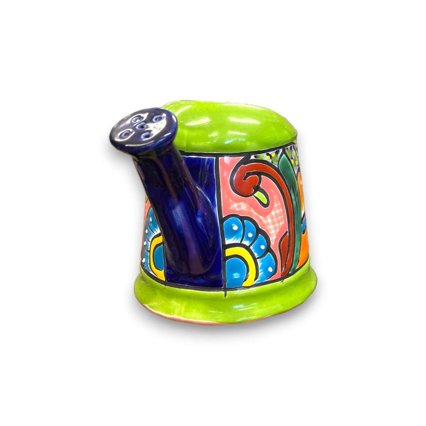 Talavera Watering Can Planter | Hand-Painted Mexican Pottery