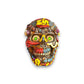 Handcrafted Aztec Warrior Skull Statue | Cultural Art