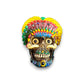 Handcrafted Aztec Warrior Skull Statue | Cultural Art