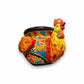 Talavera Rooster Planter | Handcrafted Colorful Mexican Ceramic Pot