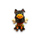 Talavera Dog with Bone | Handpainted Ceramic Canine Decor (Extra Large)