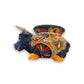Talavera Bull Planter | Vibrant Mexican Ceramic Pottery