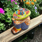 Talavera Panchito Sleeping Man Figurine | XL Hand-Painted Art