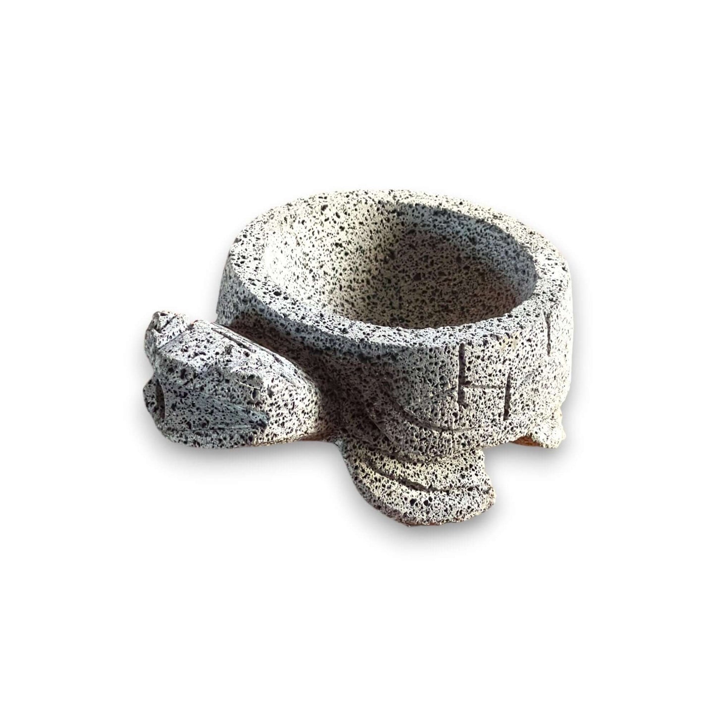 Sea Turtle Stone Mortar & Pestle | Handcrafted Molcajete