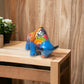 Talavera Bull Statue | Hand-Painted Mexican Ceramic Animal Decor