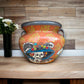 Talavera Catrina Planter | Hand-Painted Artisan Flower Pot
