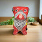 Talavera Bulldog Statue | Colorful Handmade Mexican Art