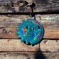 Hand-Painted Guerrero Sun Moon Eclipse Art | Mexican Artisan Craft