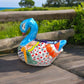 Talavera Swan Planter | Colorful Hand-Painted Mexican Pottery