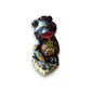 Hand-Painted Talavera Frog Statue | Mexican Ceramic Animal Decor