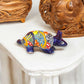 Talavera Armadillo Figurine | Hand-Painted Mexican Decor