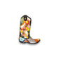 Talavera Boot Planter | Hand-Painted Mexican Flower Pot Art