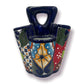 Talavera Utensil Holder | Colorful Handcrafted Mexican Organizer