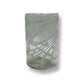 White Swirl Hand-Blown Mexican Glass | Artisan Drinkware