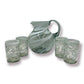 White Swirl Hand-Blown Mexican Glass | Artisan Drinkware