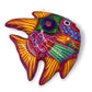Guerrero Fish Wall Decor | Colorful Hand-Painted Mexican Art