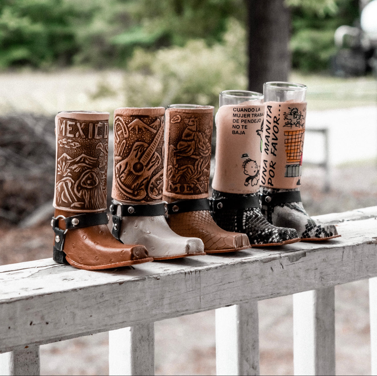 Leather Texan Boot Tequila Shot – Artesania Diaz