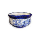Mini Talavera Flower Pot | Wavy Rim Mexican Ceramic Planter