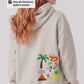 Veracruz Embroidery Patchwork Oversized Hoodie