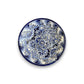 6" Talavera Blue & White Dinner Plate | Mexican Dinnerware