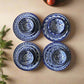 Talavera Dinnerware Set | 40-Piece Blue & White Tableware for 8