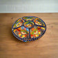 Talavera Sectional Appetizer Tray | Mexican Hand-Painted Pottery