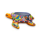 Talavera Sea Turtle Planter | Hand-Painted Mexican Ceramic Pot